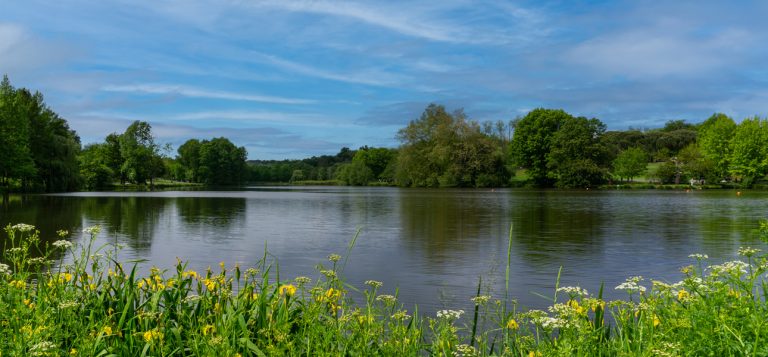 Lac de Christus à Saint-Paul-lès-Dax dans les Landes (40)