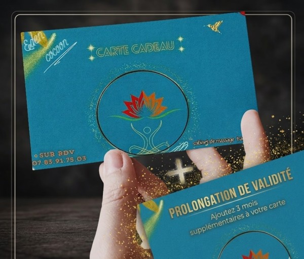 Prolongation Carte Cadeau